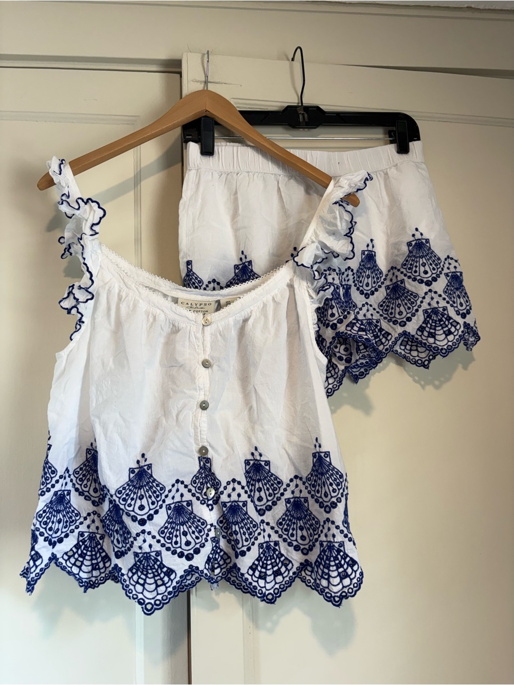 Calypso St. Barth 100% Cotton Sleepwear / Lounge Set